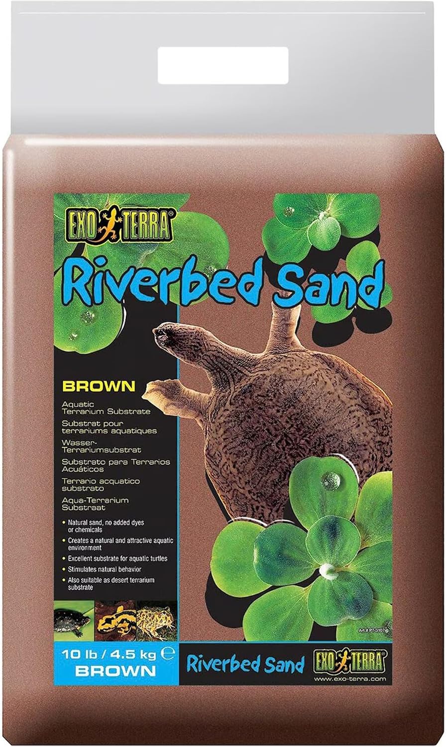 Exo Terra Desert Sand, 10-Pound, Red for All Breed Sizes