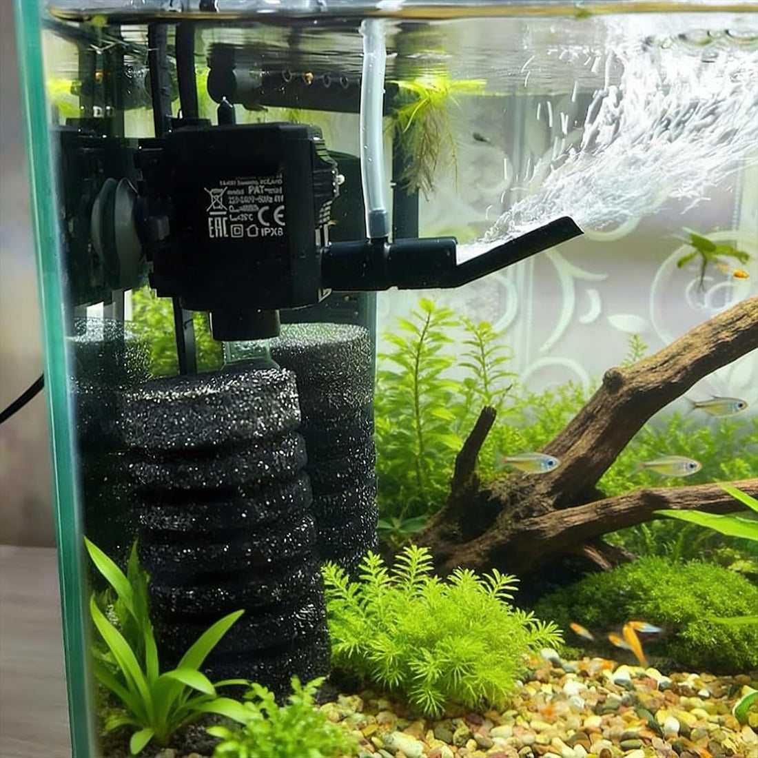 40PCS Fish Tank Suction Cups,Rubber Black Suction Cups