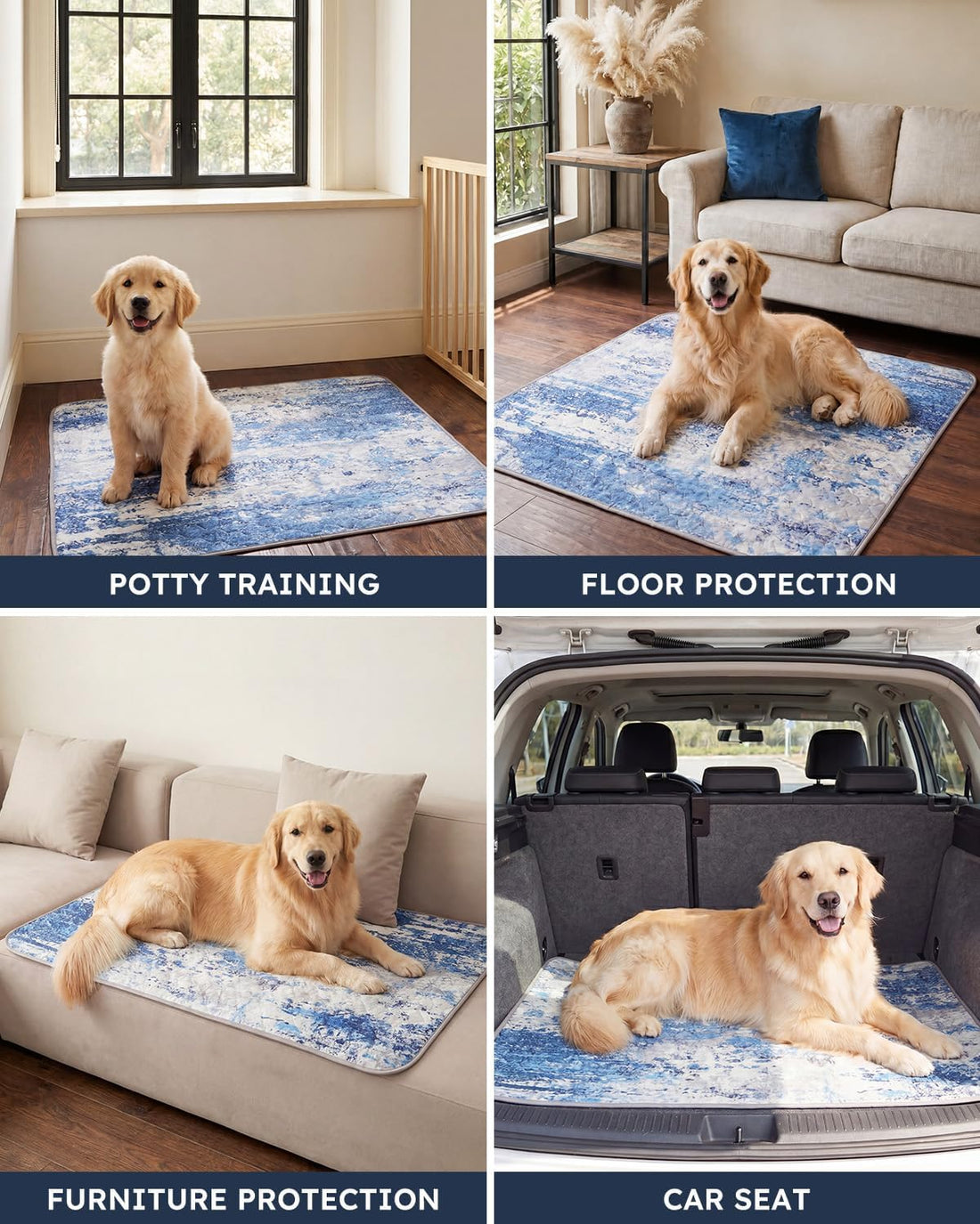 Yoofoss Washable Pee Pads for Dogs and Cats