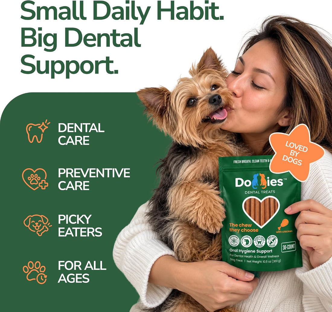 Doggies™ Dental Treats with lactoferrin