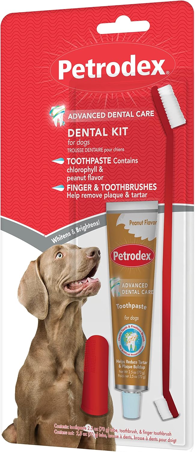 Petrodex Cat Dental Care Kit, Toothbrush & Toothpaste 2.5oz