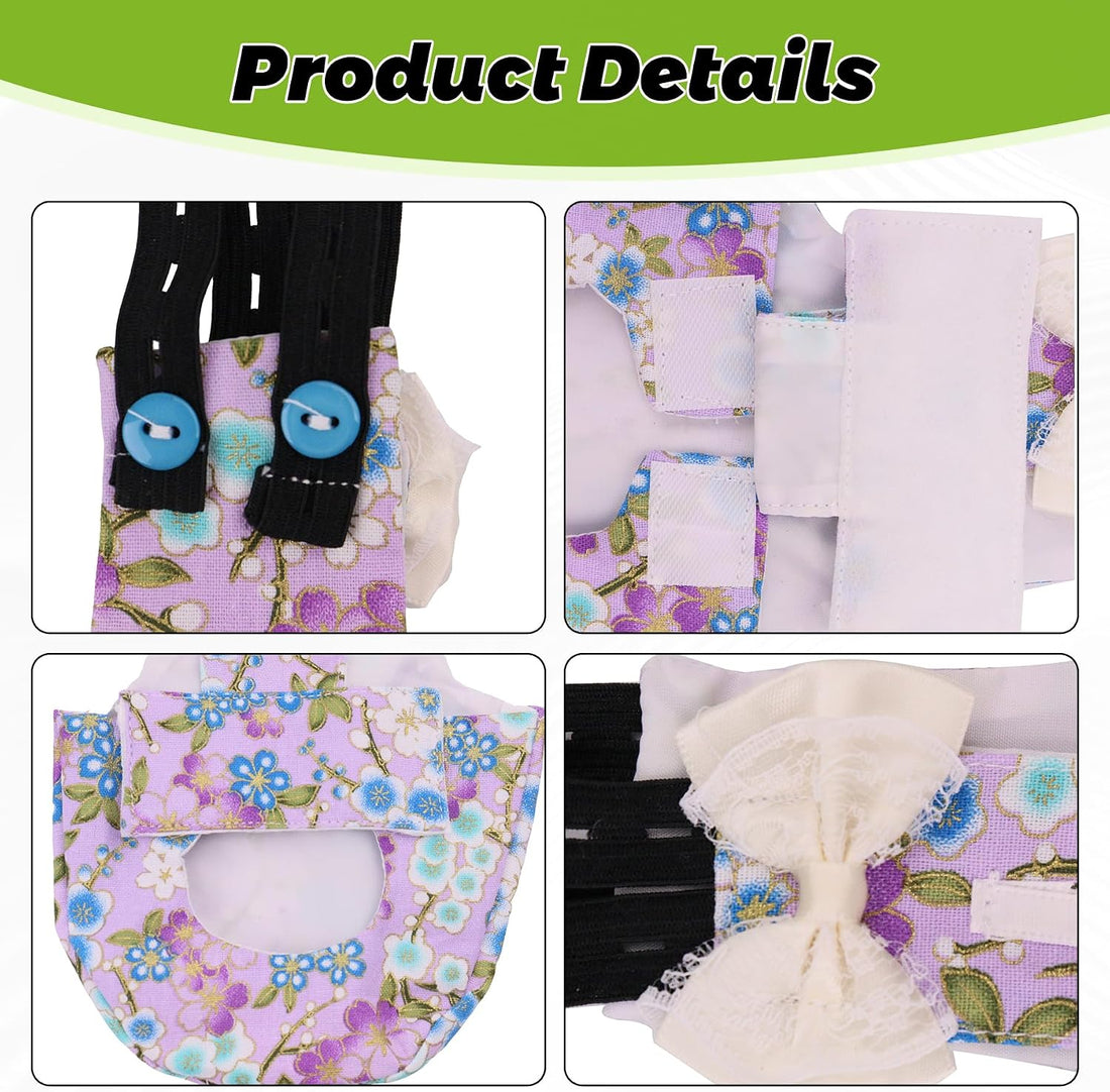 Adjustable Diaper for Pet Geese, Pet Ducks and Pet Chickens