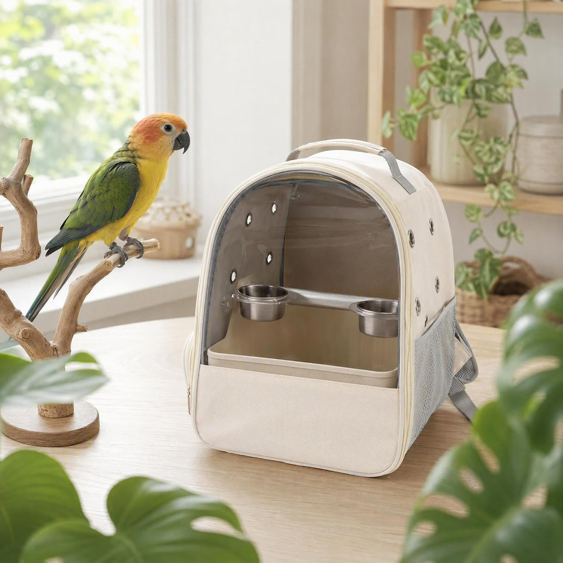 Bird Travel Cage, Waste Tray