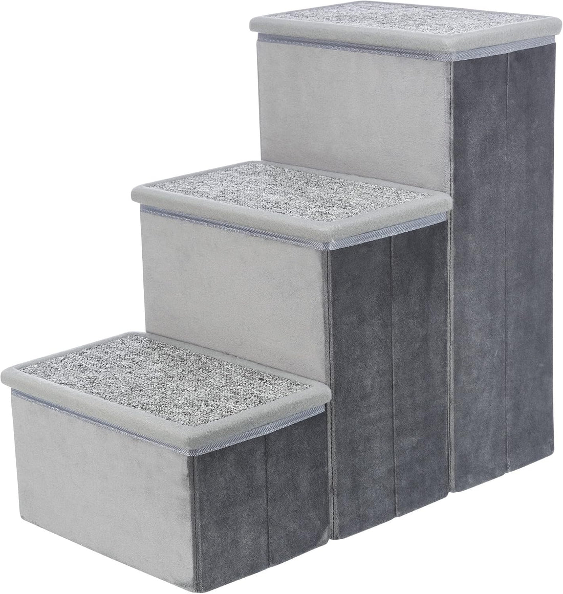 TRIXIE 3-Step Velour Pet Stairs
