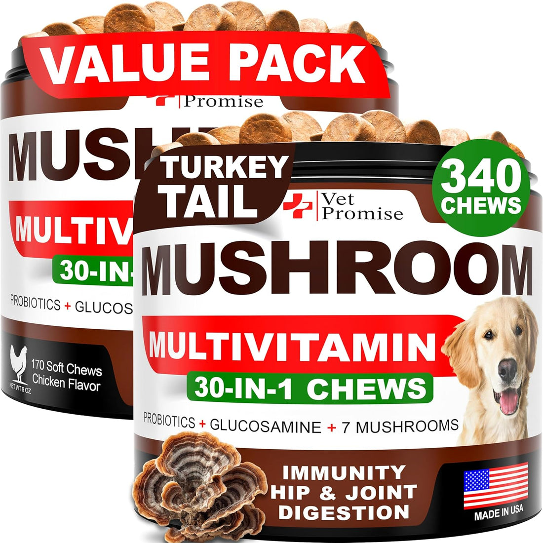 Dog Multivitamin Chewable with Glucosamine