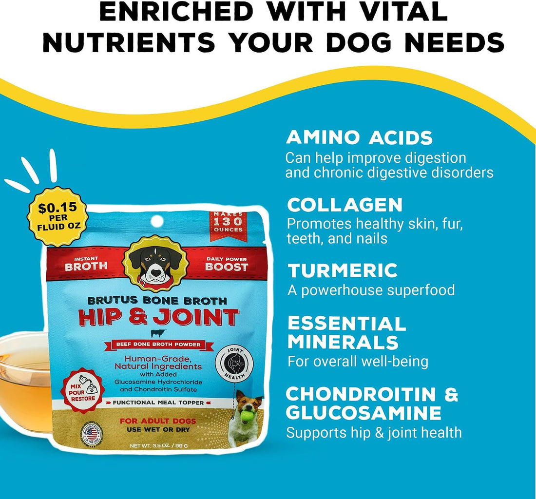 Brutus Broth Dog Food Topper