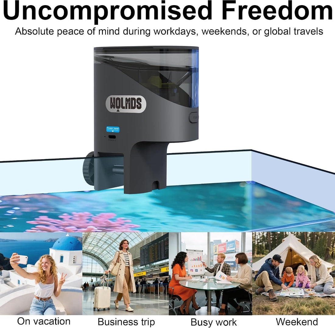 WiFi Automatic Fish Feeder for Aquarium