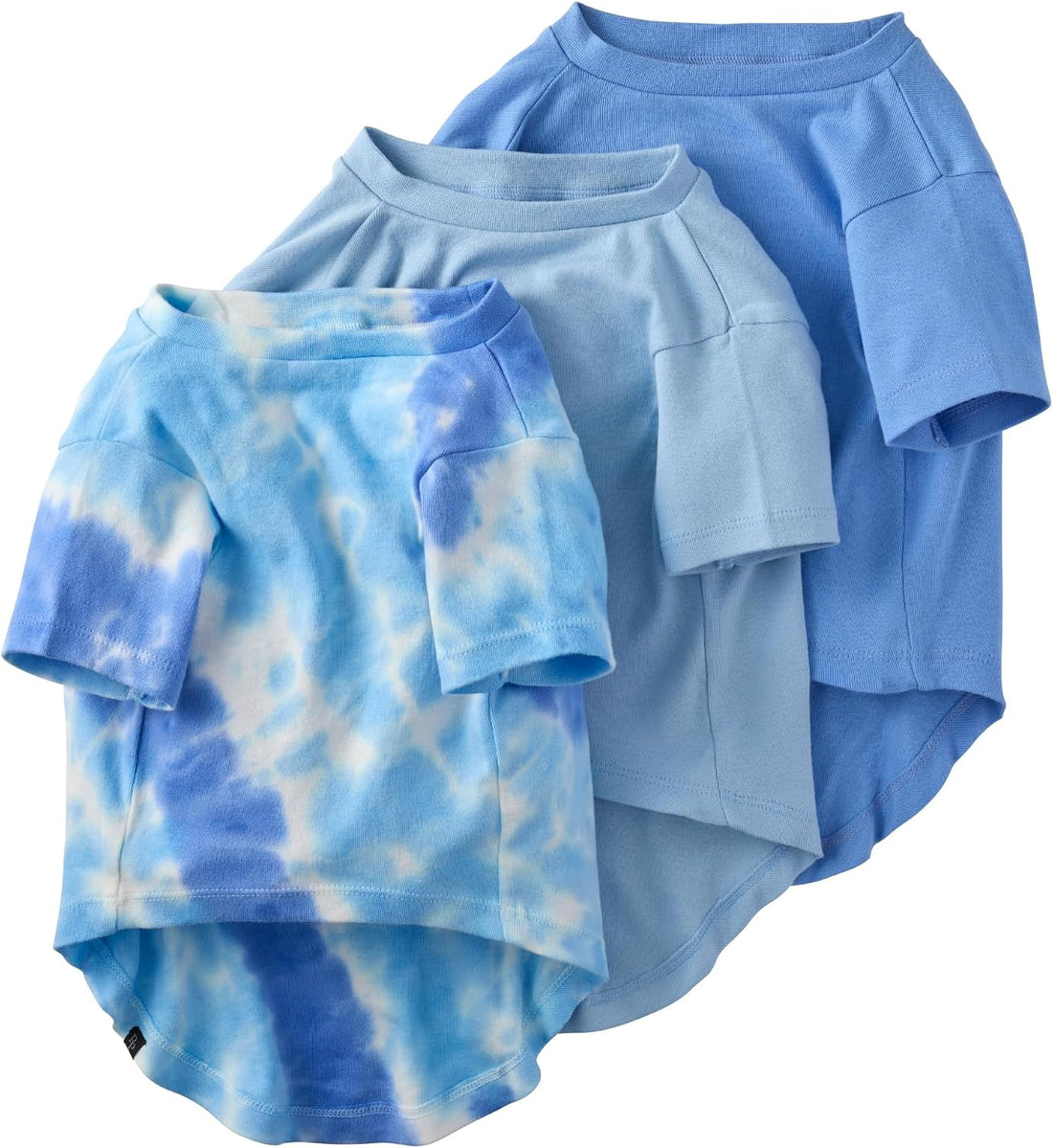 Pet Passion Toby II Dog T-Shirt, 3 Pack, Navy Camo, Small