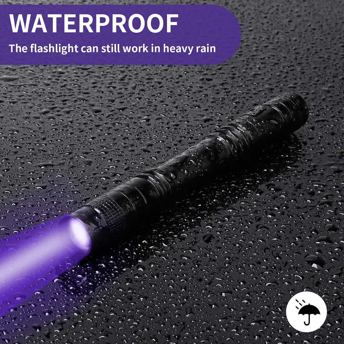 COSOOS 2 UV Black Light Flashlight