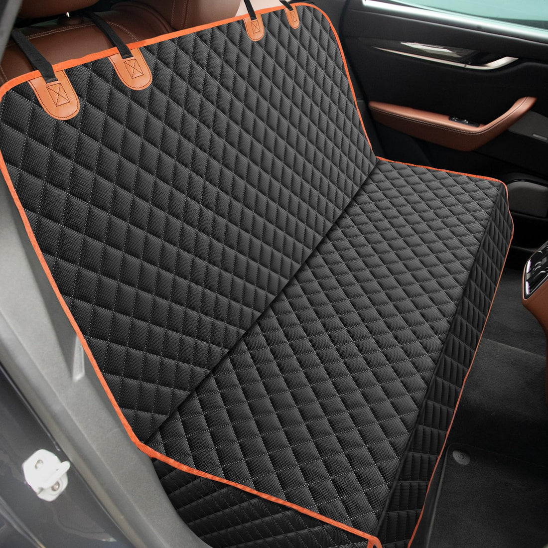 MIXJOY Dog Seat Cover for Back Seat Waterproof Dog Seat Covers