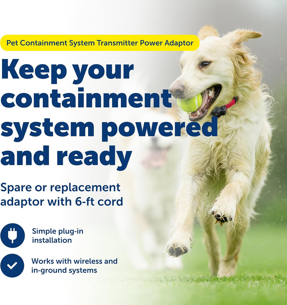 PetSafe Power Adaptor Replacement for Wireless Dog Containment System