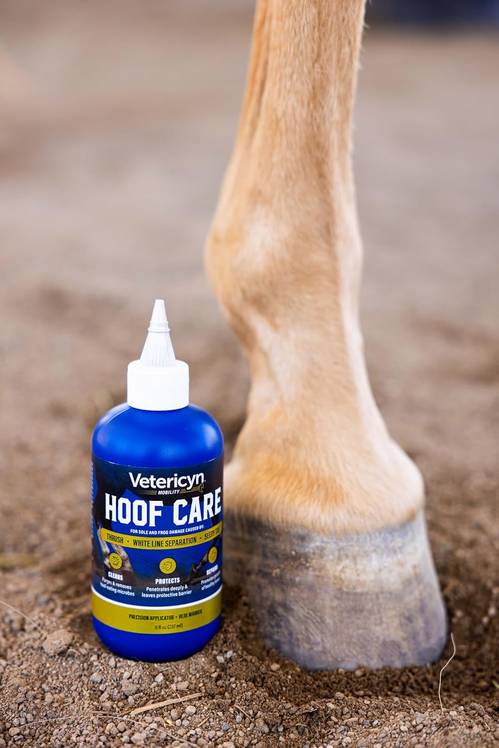 Vetericyn Mobility Equine Hoof Care for Sole and Frog Damage Caused