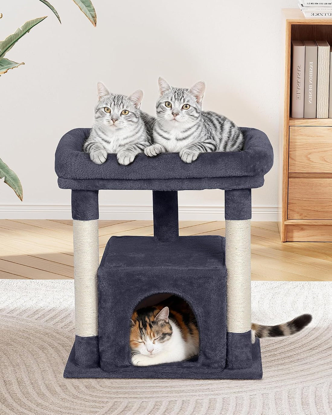 23.6" Cat Tree for Large Cat, 19 * 15.8 in Large Perch