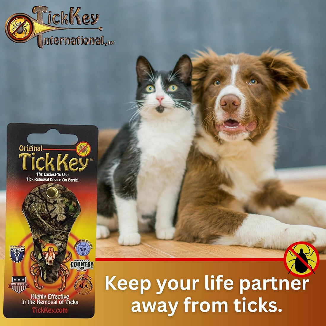 The Original Tick Key - Tick Detaching Device - Portable