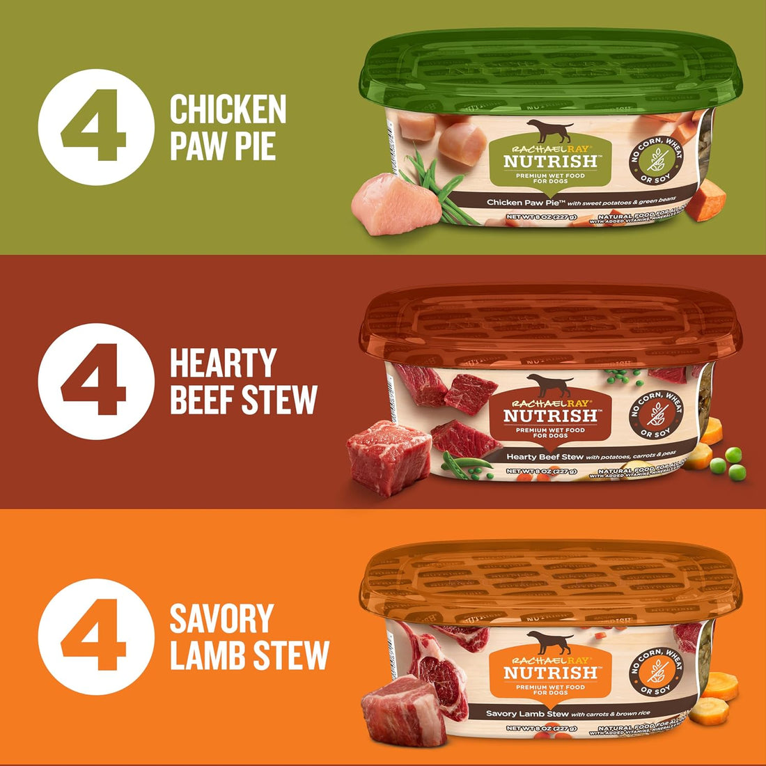 Nutrish Rachael Ray Premium Natural Wet Dog Food