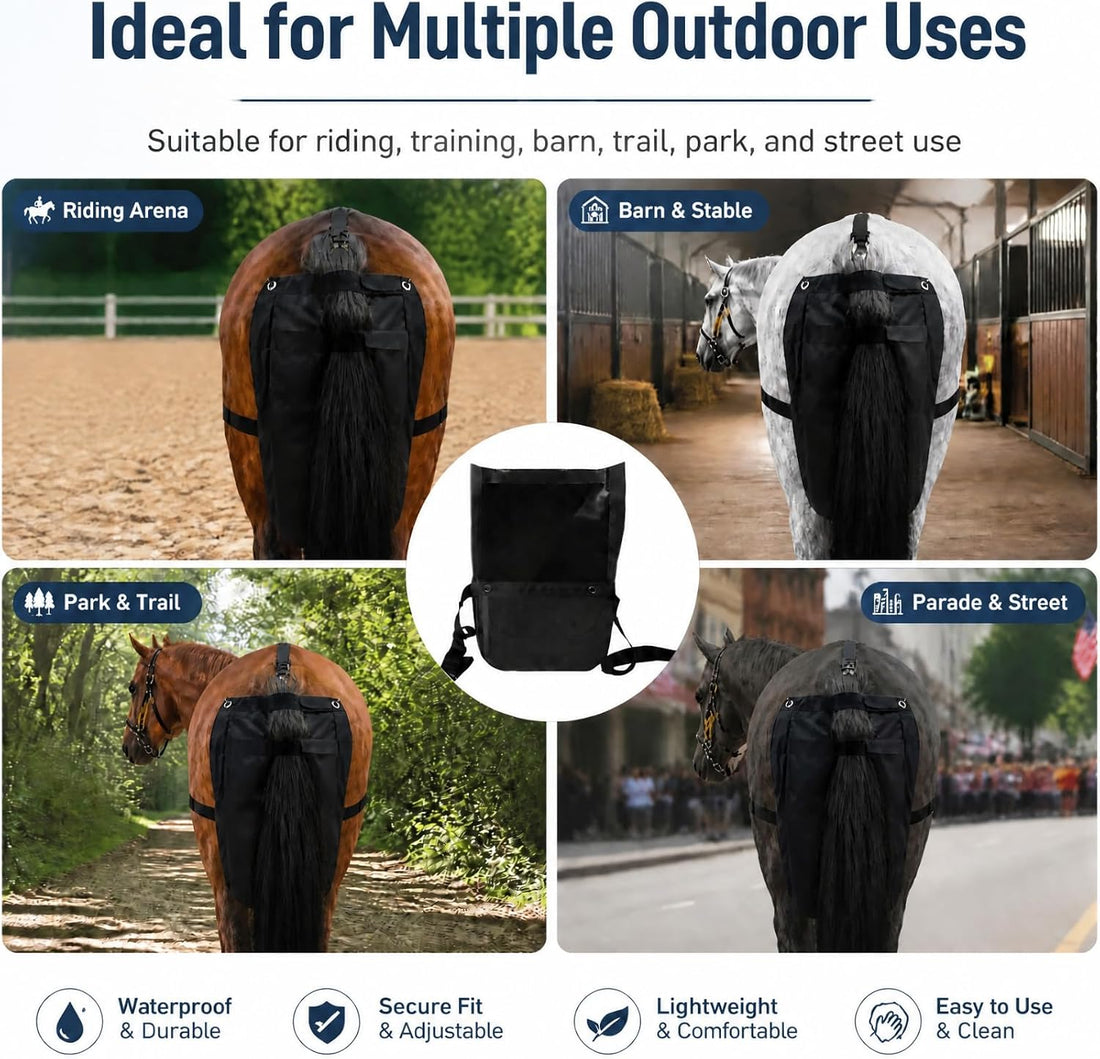 Reusable Oxford Horse Manure Bag for Riding