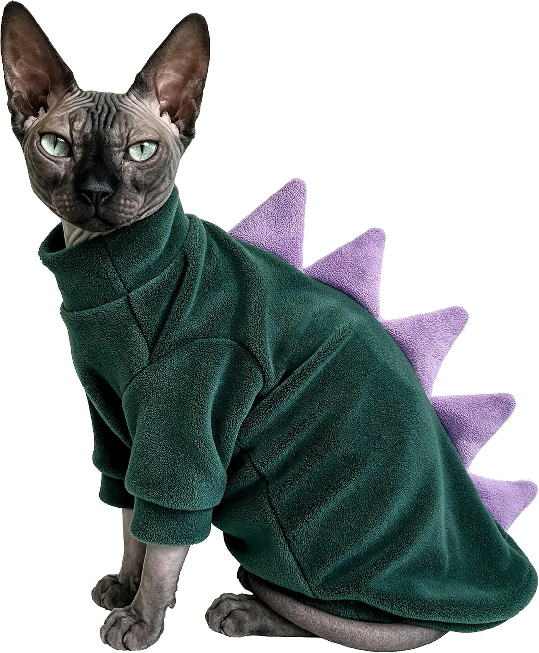 Sphynx Cat Clothes Halloween Dinosaur Costume Sweaters