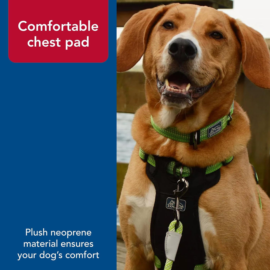 Coastal Pet K9 Explorer Brights Reflective Harness, Mountain
