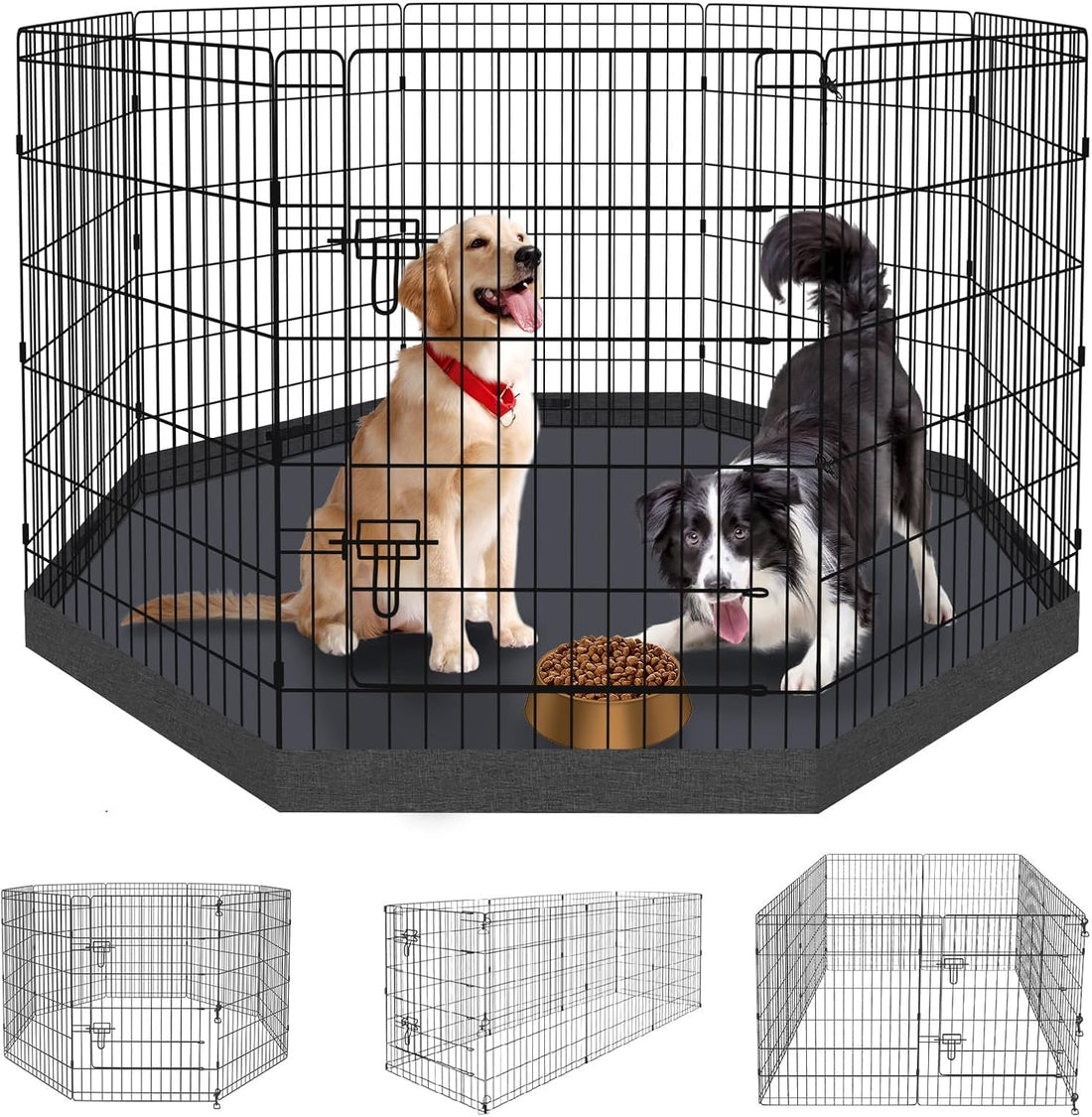 Artmalle 600D Oxford Octagonal Bottom Pad for 8-Panel 24" W Dog