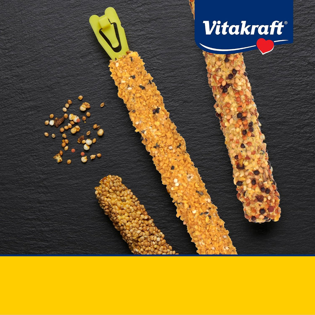 Vitakraft Crunch Sticks Parakeet Treat Variety Pack - 3 Sticks