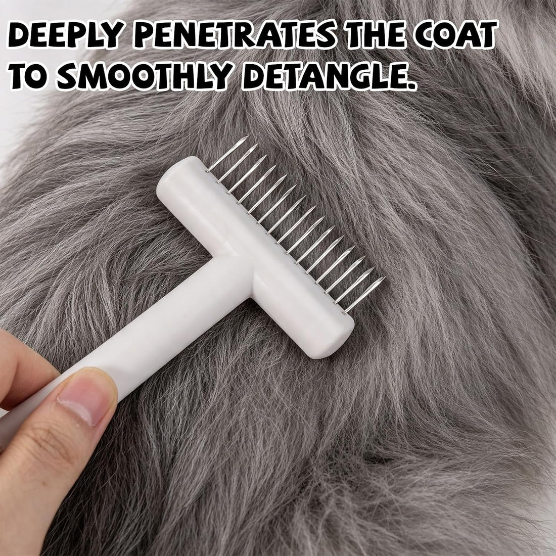 NQEUEPN Dog Cat Deshedding Brush
