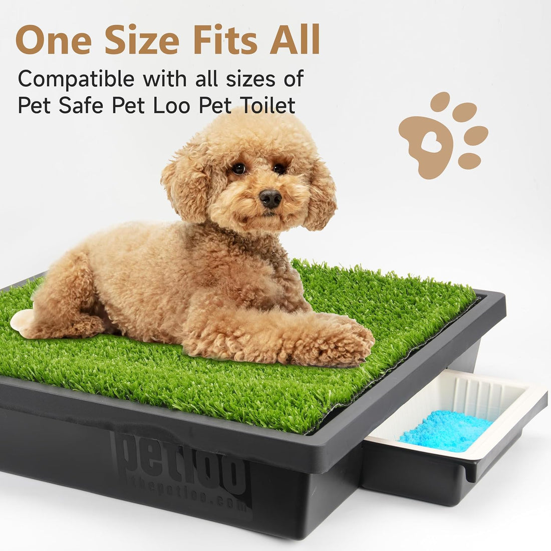 20-Pack Pet Loo Pee-Pod Refills with Sponge Compatible with PetSafe