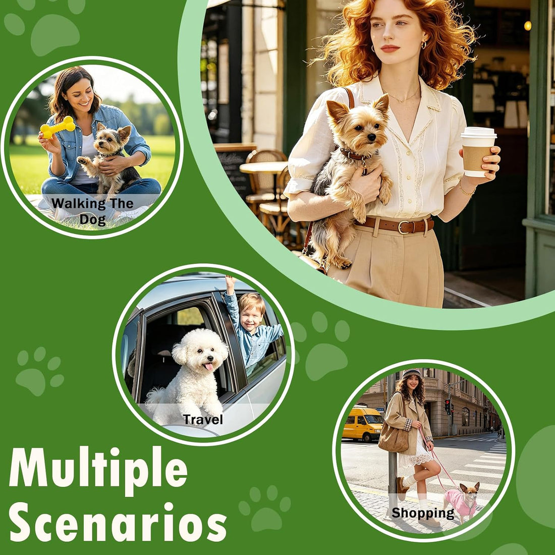 Dog Purse Carrier for Small Dogs Under 10 lbs Soft Sided Pad