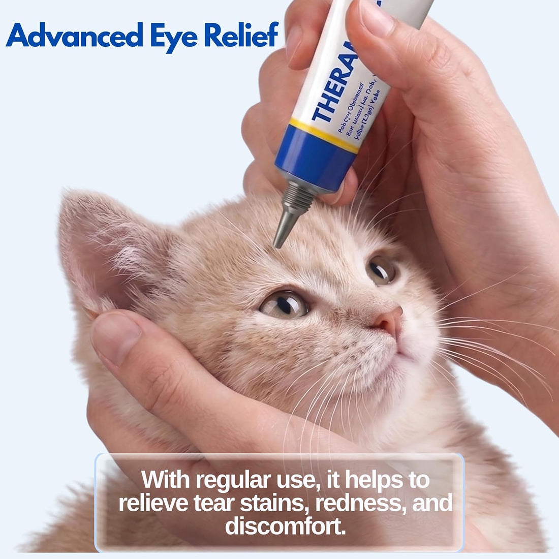 Pet Eye Care Ointment for Dogs, Cats and All Pets 1/8 oz /3.5gr 1 Tube