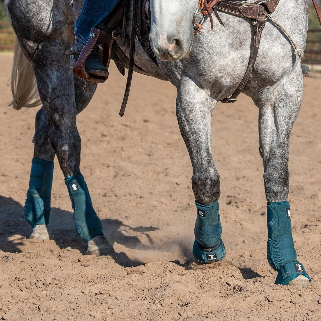 Classic Equine Flexion by Legacy2 Support Boots, Front