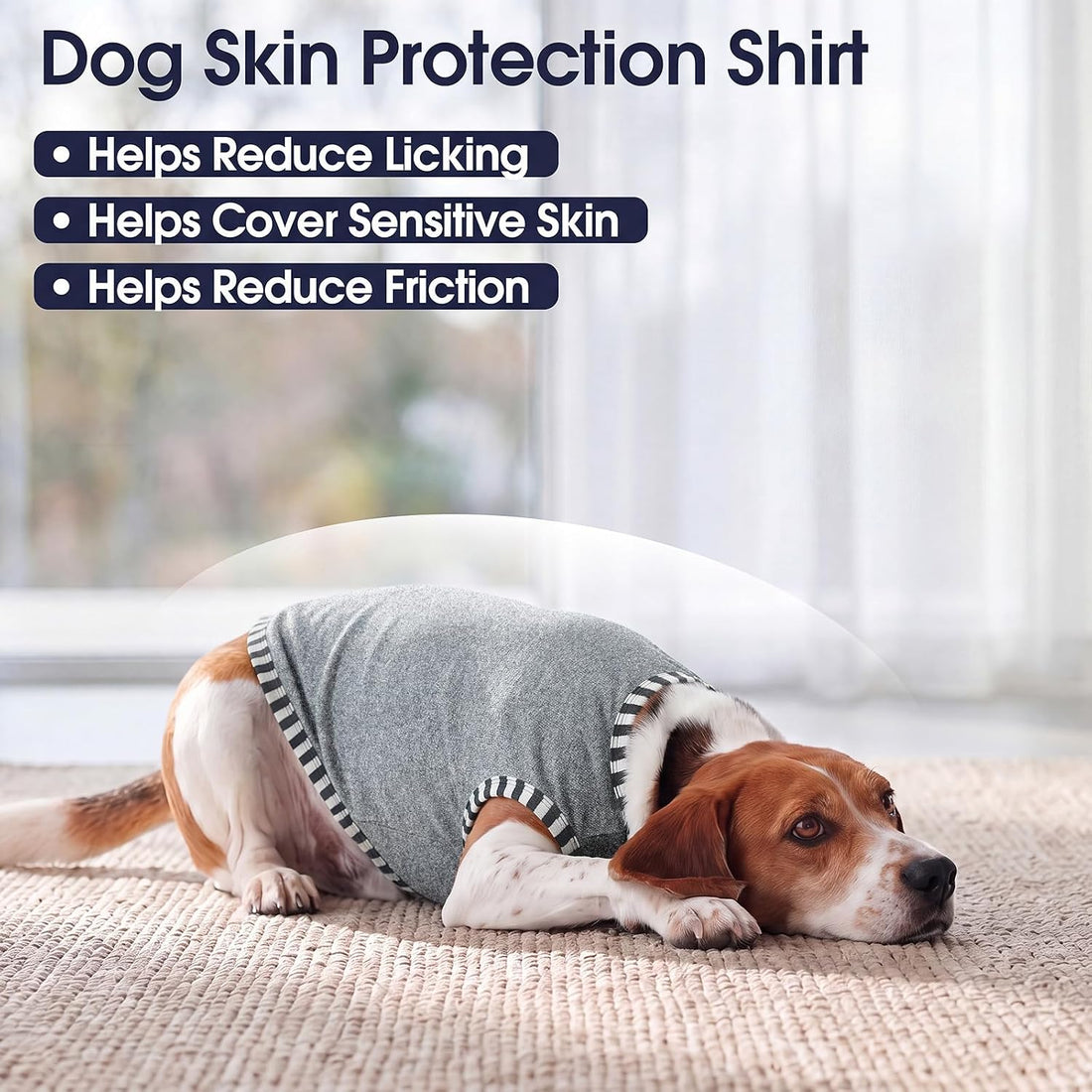IECOii 2 Pack Dog Surgery Recovery Shirt Sleeveless Lightweight Dog