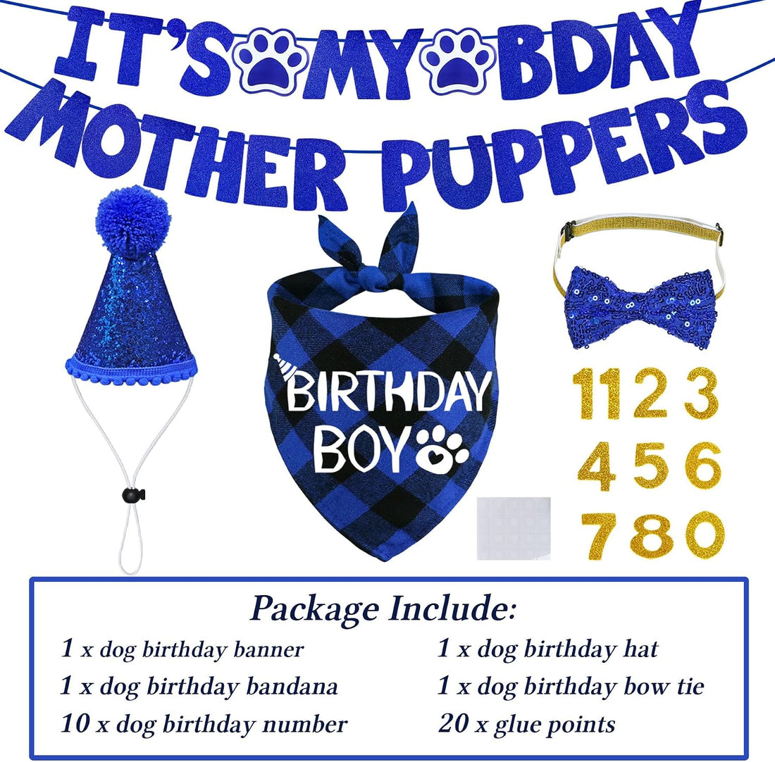 STMK Dog Birthday Decorations