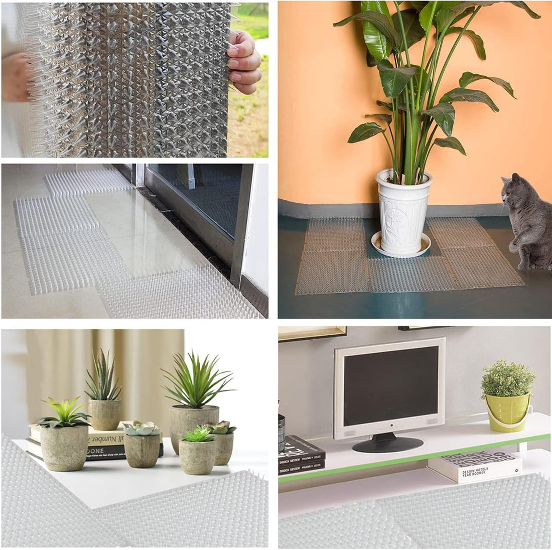 Cat Deterrent Scat Mats for Indoor & Outdoor Use