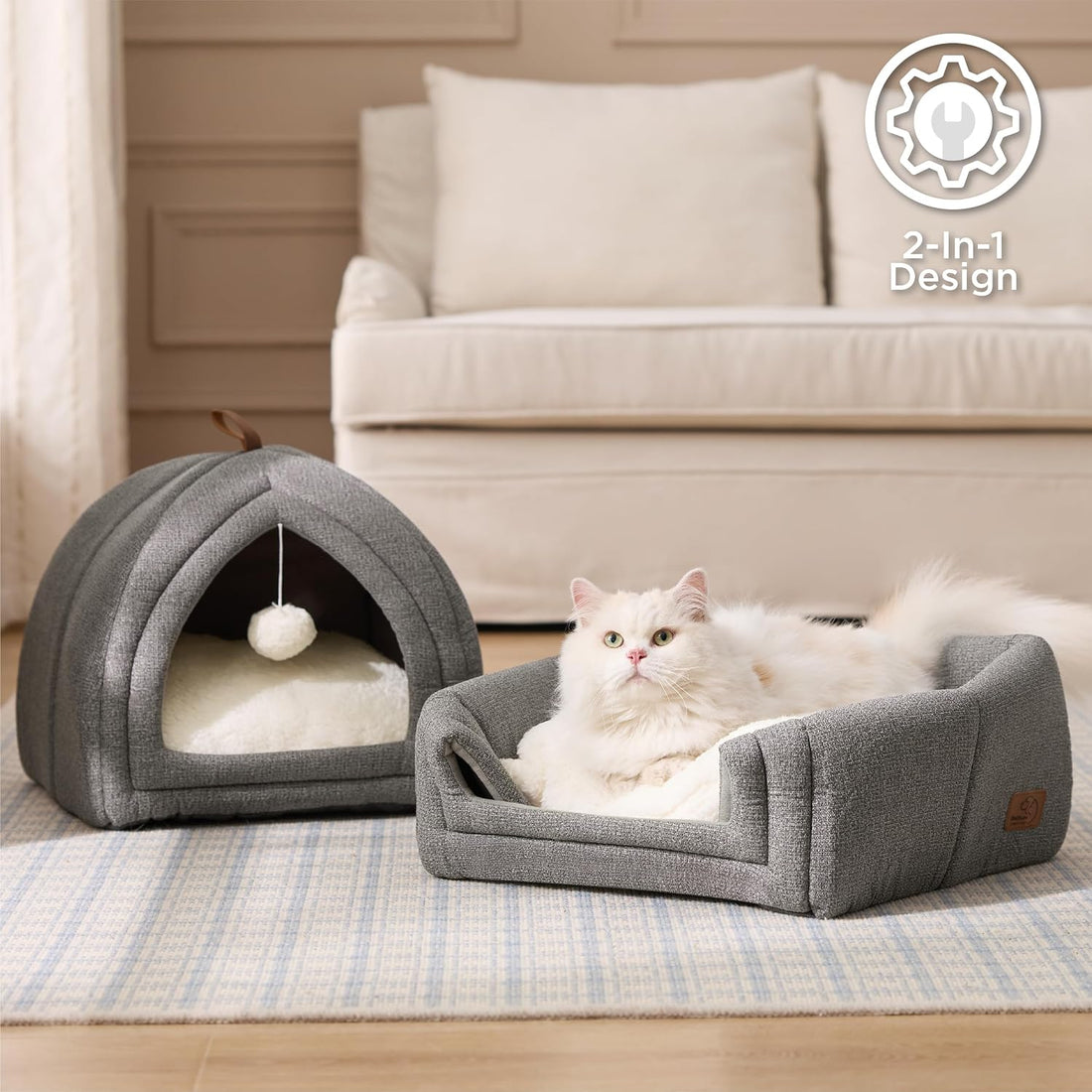 Bedsure Cat Beds for Indoor Cats