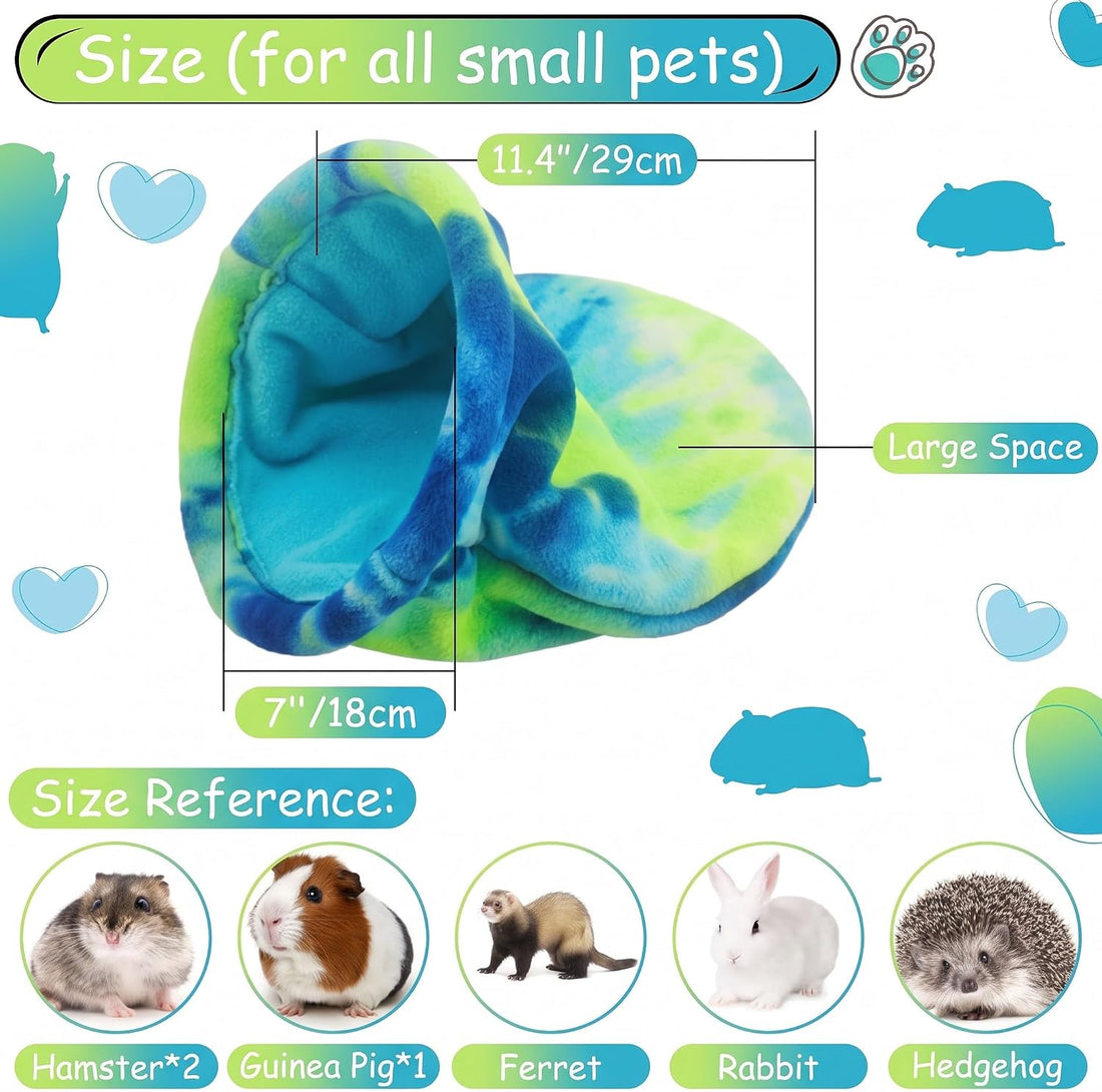 2Pcs Guinea Pig Snuggle Sack & Guinea Pig Hammock
