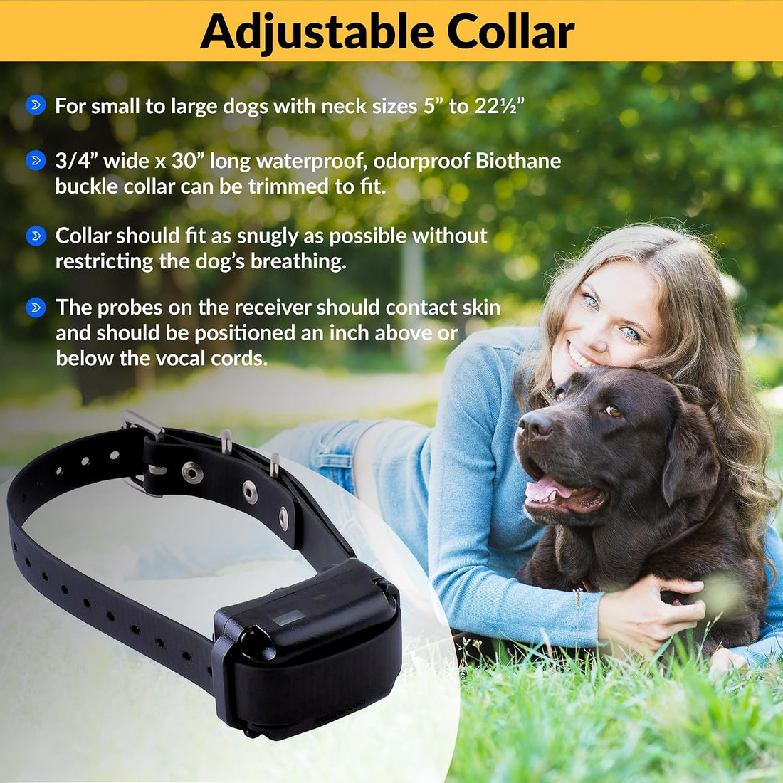E-Collar Educator BP-504 BarkLess Pro Dog Bark Collar
