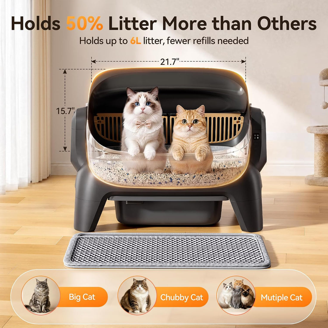 Meowant Extra Large Automatic Litter Box