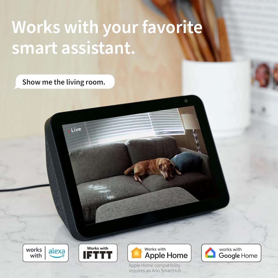 Arlo Essential Security Camera HD | Indoor Only | 2nd Gen