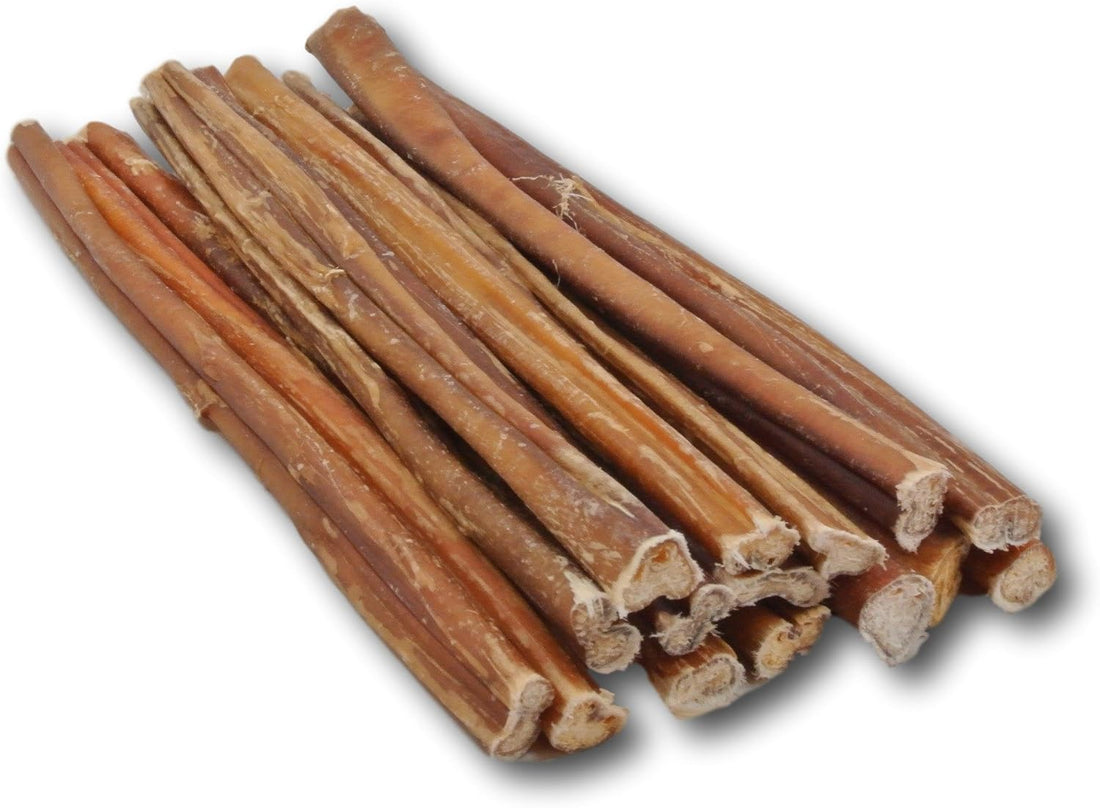 Top Dog Chews - 12 Inch Bully Sticks, 100% Natural Beef, Free Range