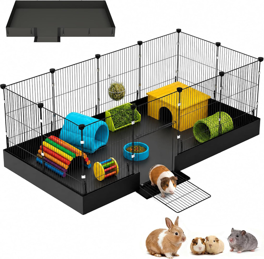 20 Planes Guinea Pig Cages Enclosed Hamster Cage with Door
