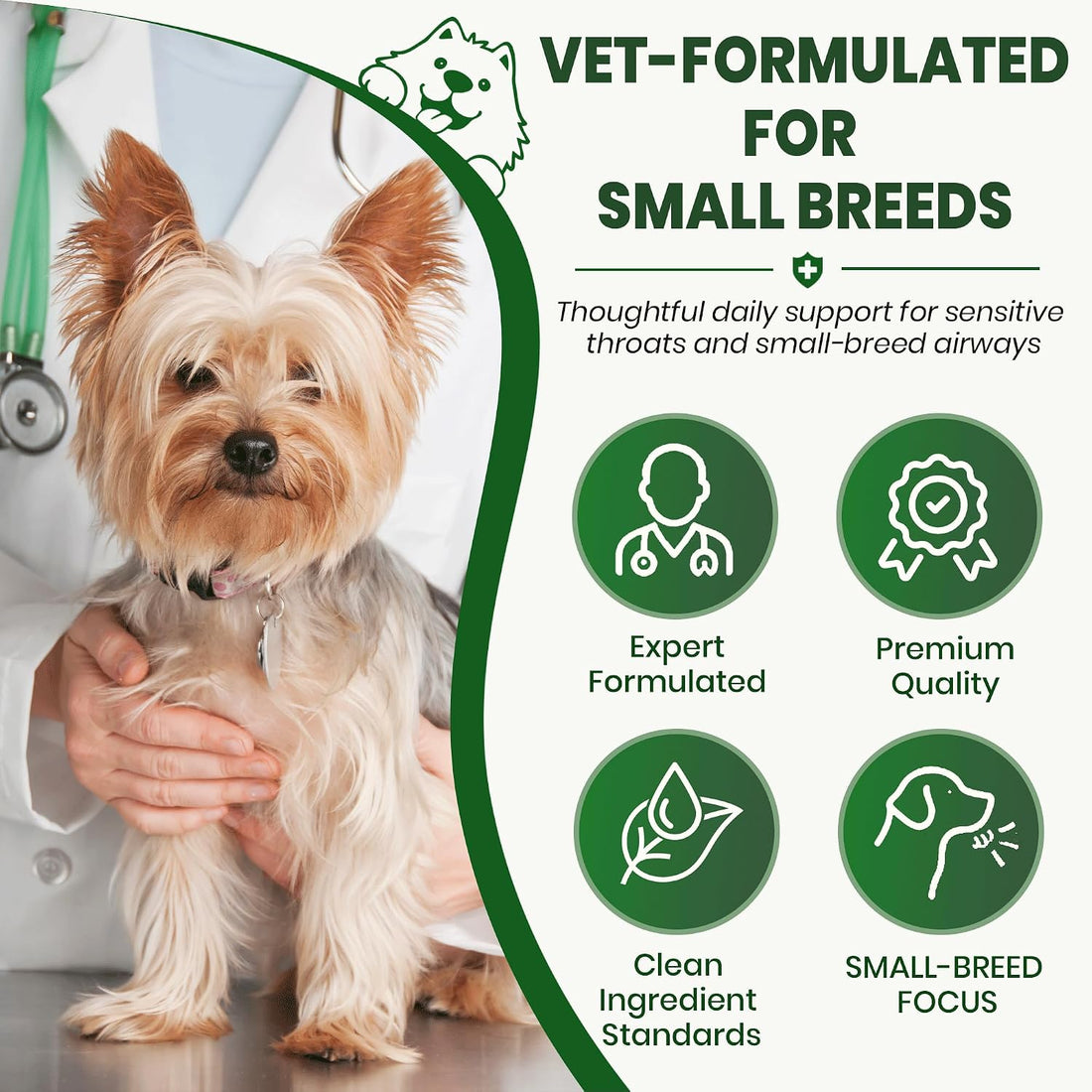 Collapsed Trachea Support for Small Breeds