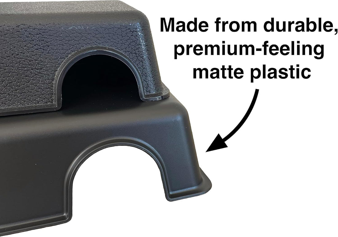 Plastic Reptile Hide Box for Leopard Geckos, Snakes, Lizards