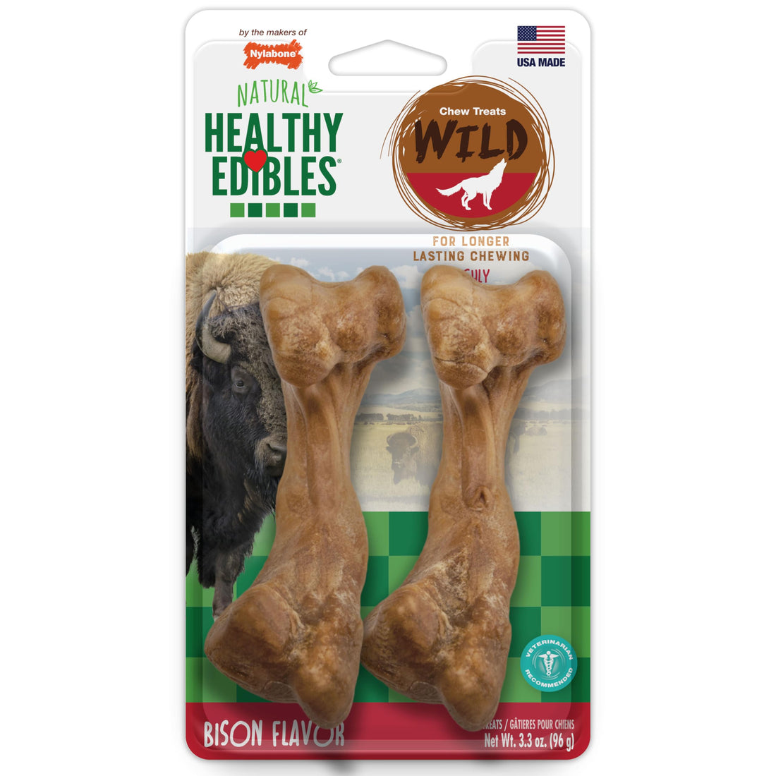 Nylabone Healthy Edibles WILD Natural Dog Chews
