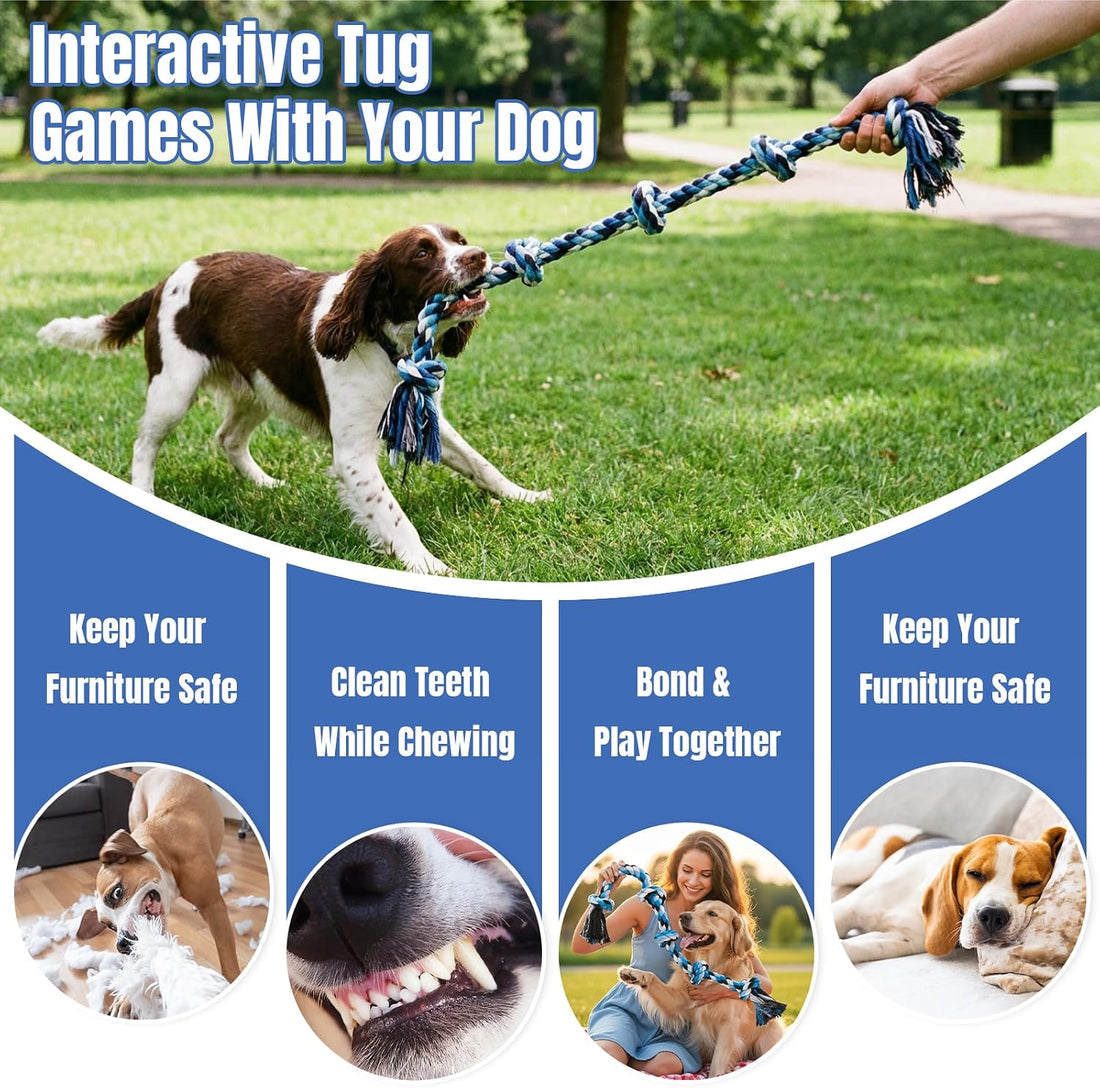 Bmag Dog Rope Toys for Aggressive Chewers
