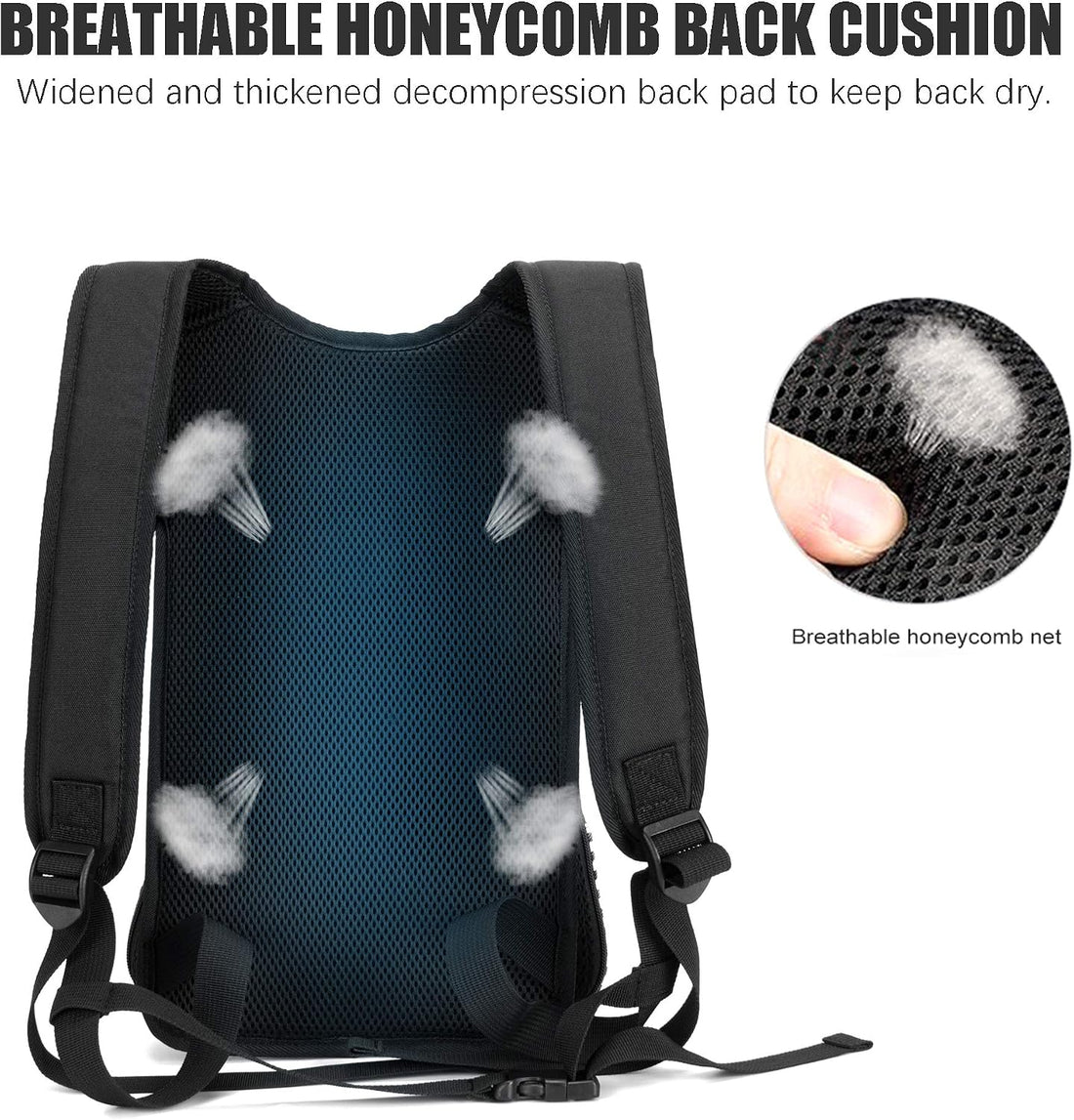 Wakytu Dog Front Carrier Pet Backpack for Small Medium Dogs,4-9lbs