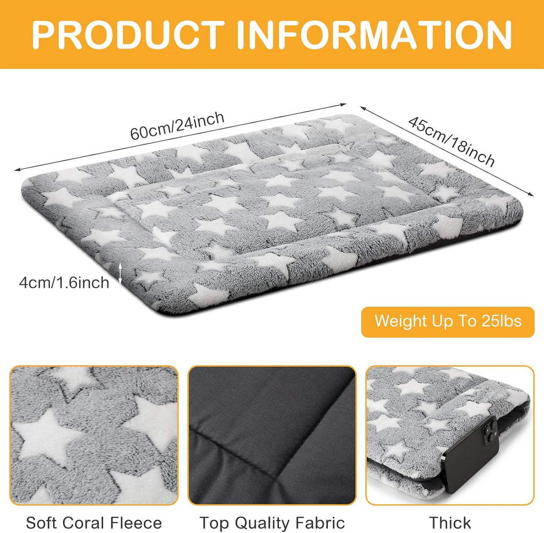 VitalCozy 4 Pcs Dog Crate Pads