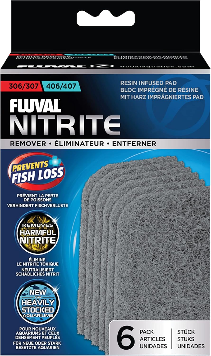 Fluval 307/407 Phosphate Remover Pad, 6-Pack