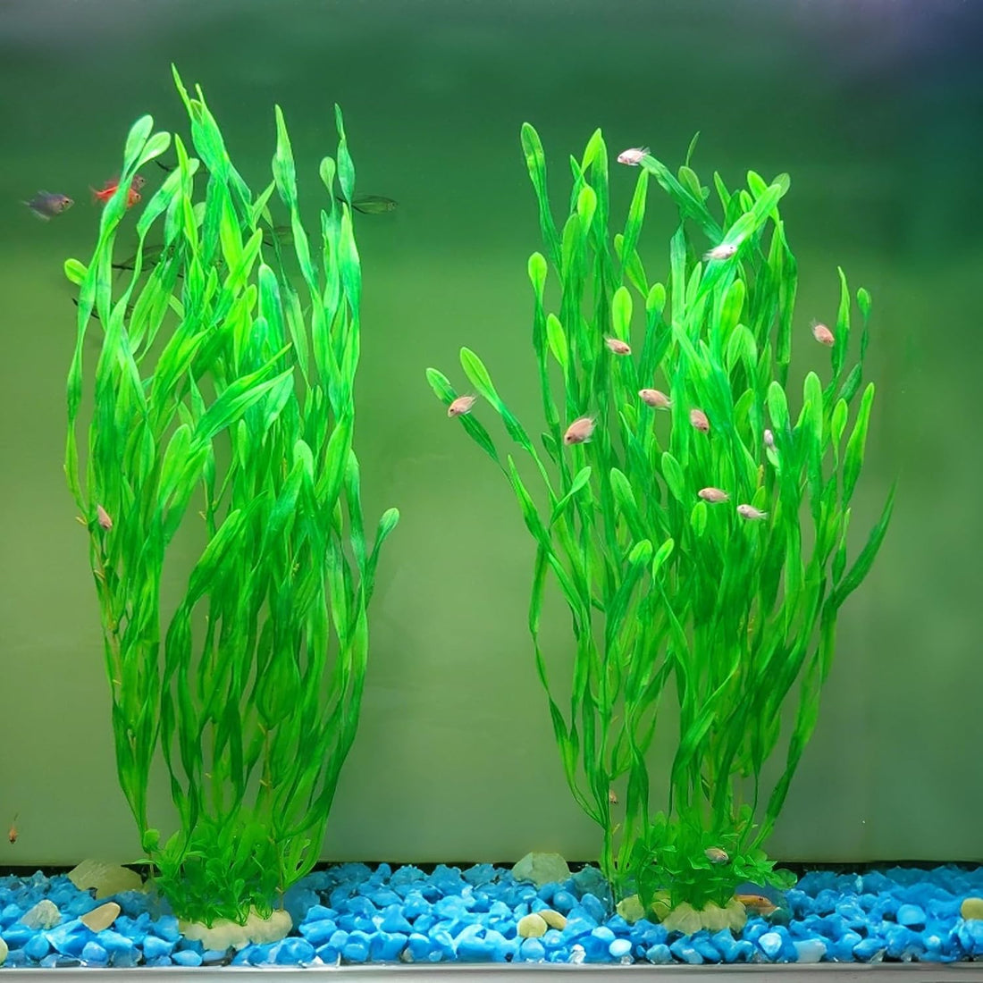 25.98 Inch Tall Aquarium Plants – 2 Pcs Fish Tank Plants Plastic