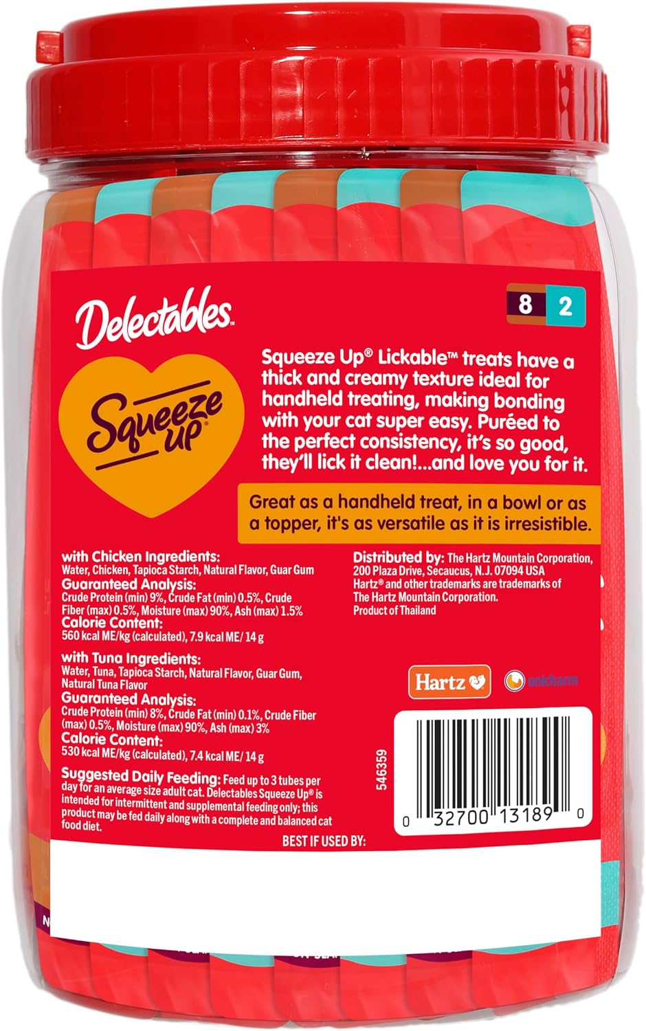 Delectables Squeeze Up Variety Pack, Creamy Squeezable Puree