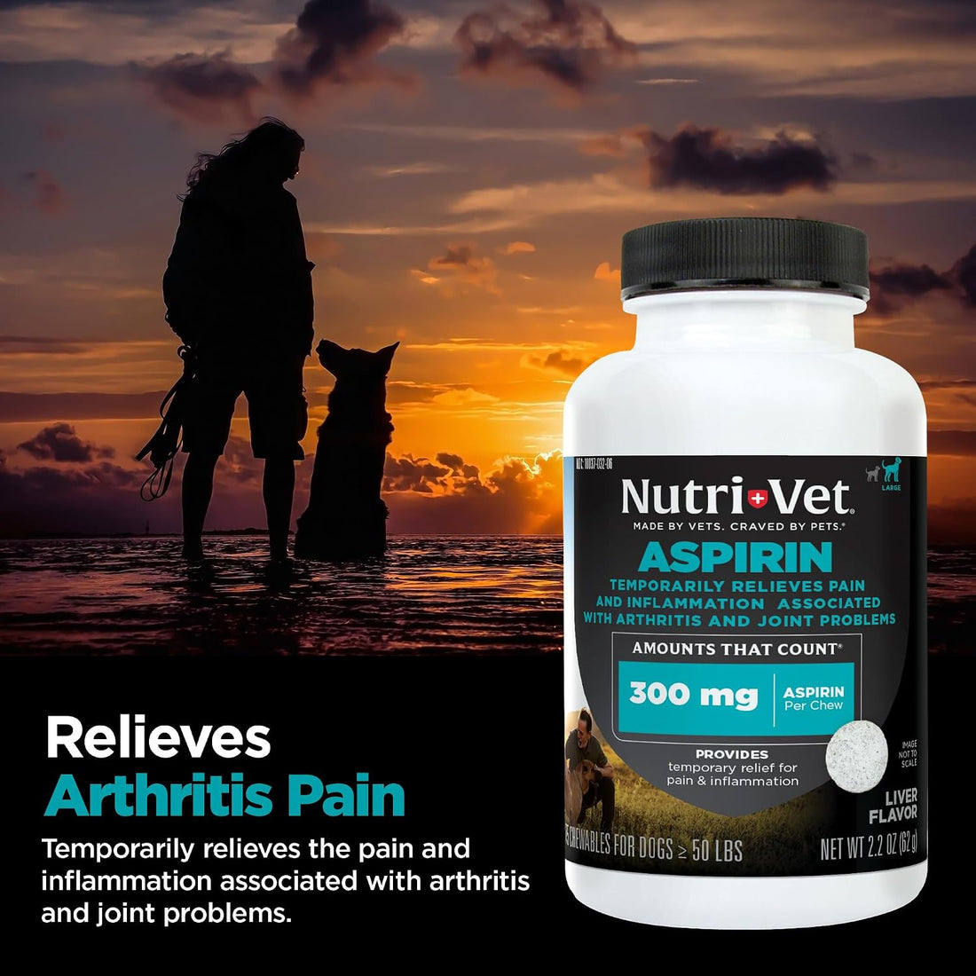 Nutri-Vet Aspirin for Dogs, Dog Aspirin, Pet Essentials
