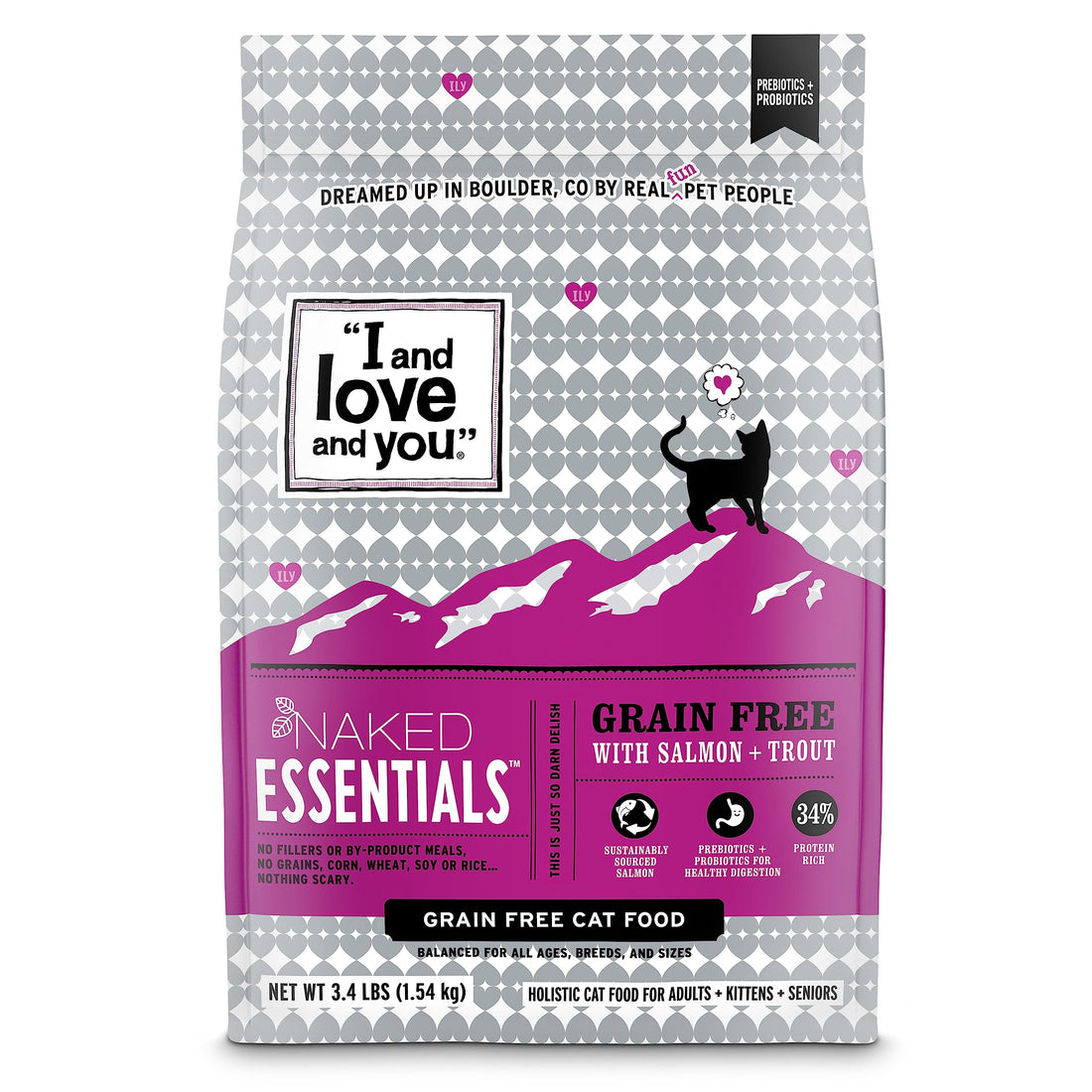 I and love and you Naked Essentials Dry Cat Food - Salmon + Trout